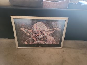 Jedi Master Yoda Poster/Picture Frame 