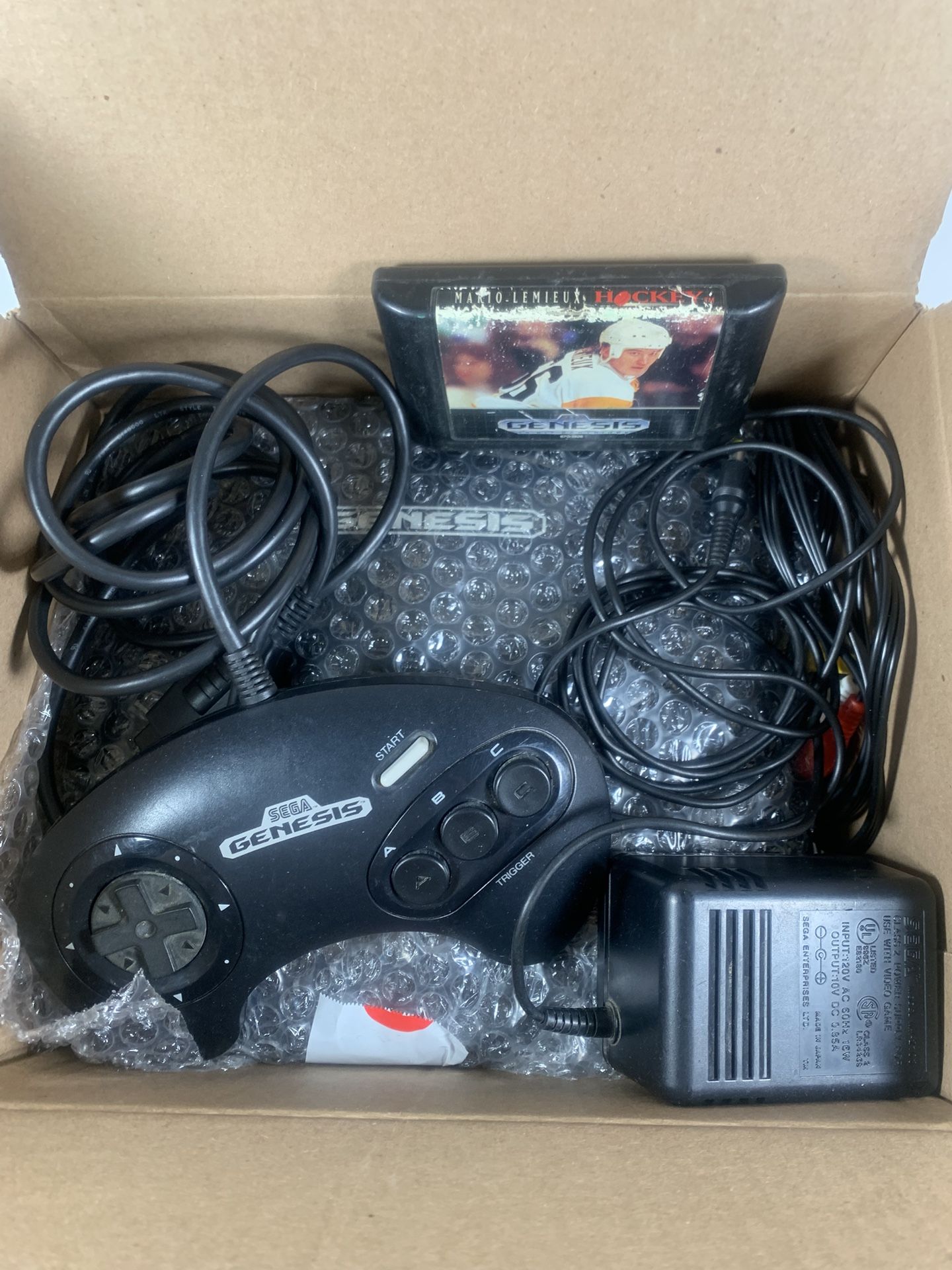 Vintage Sega Genesis Console Tested And Working