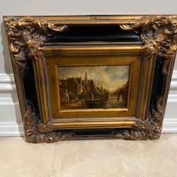 Beautifully Framed Landscape Art—Great Condition 13 x 15 Smoke free household