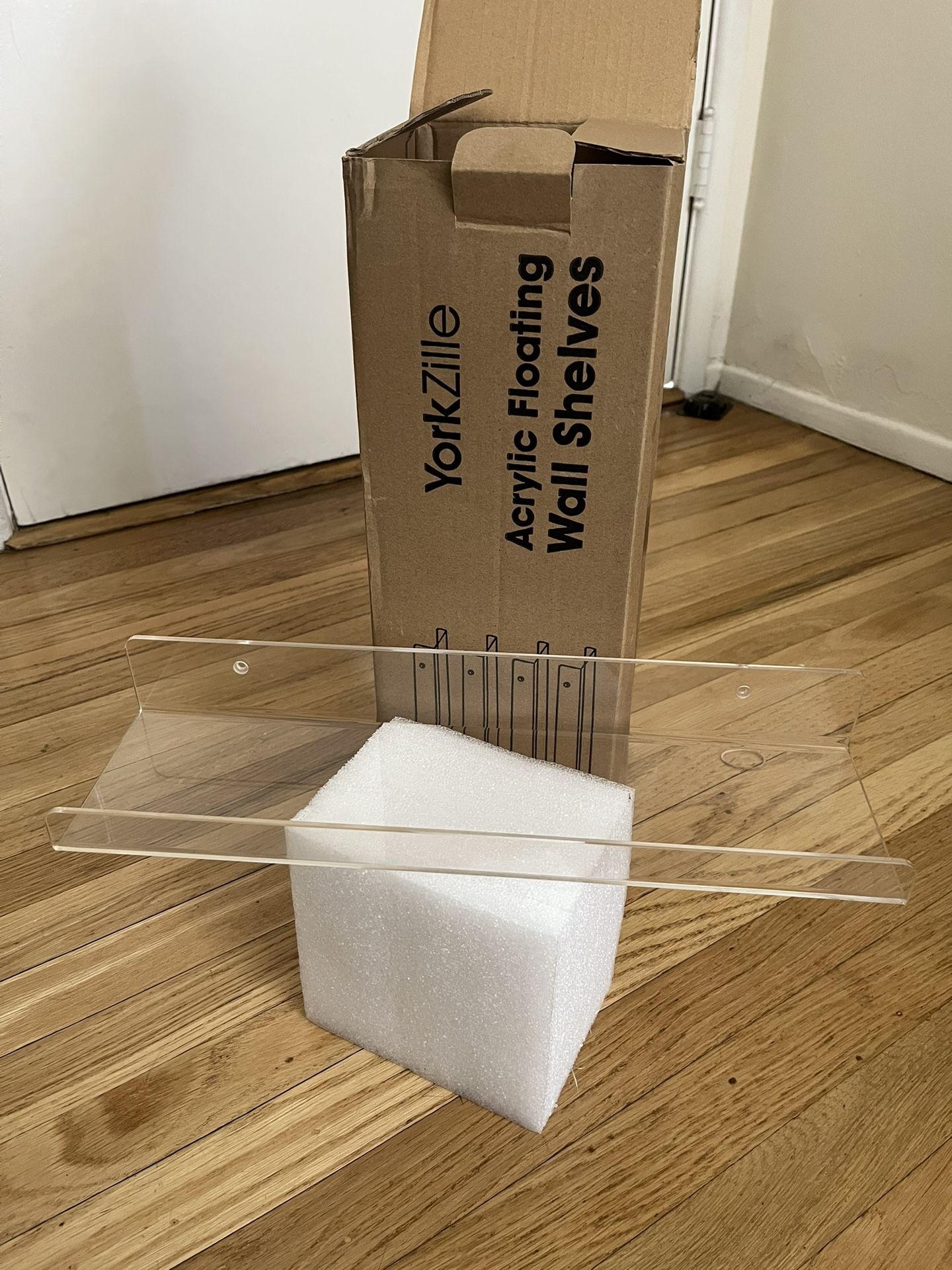 Acrylic Floating Wall Shelves