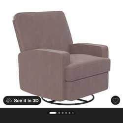 Blush Recliner Chair. 