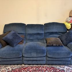 Old Recliner Couch (FREE)