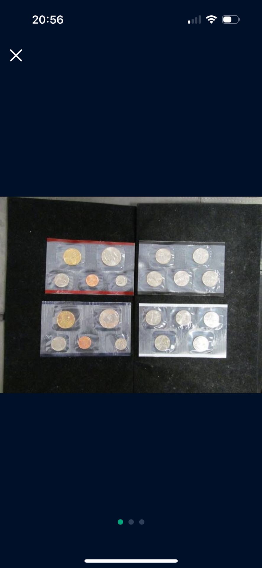2001 U.S. Mint Set in OGP -- 20 TOTAL PERFECT COINS!