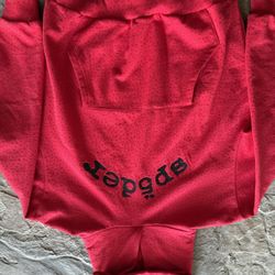 Red Vvs Spider Hoodie Small Fits Medium 
