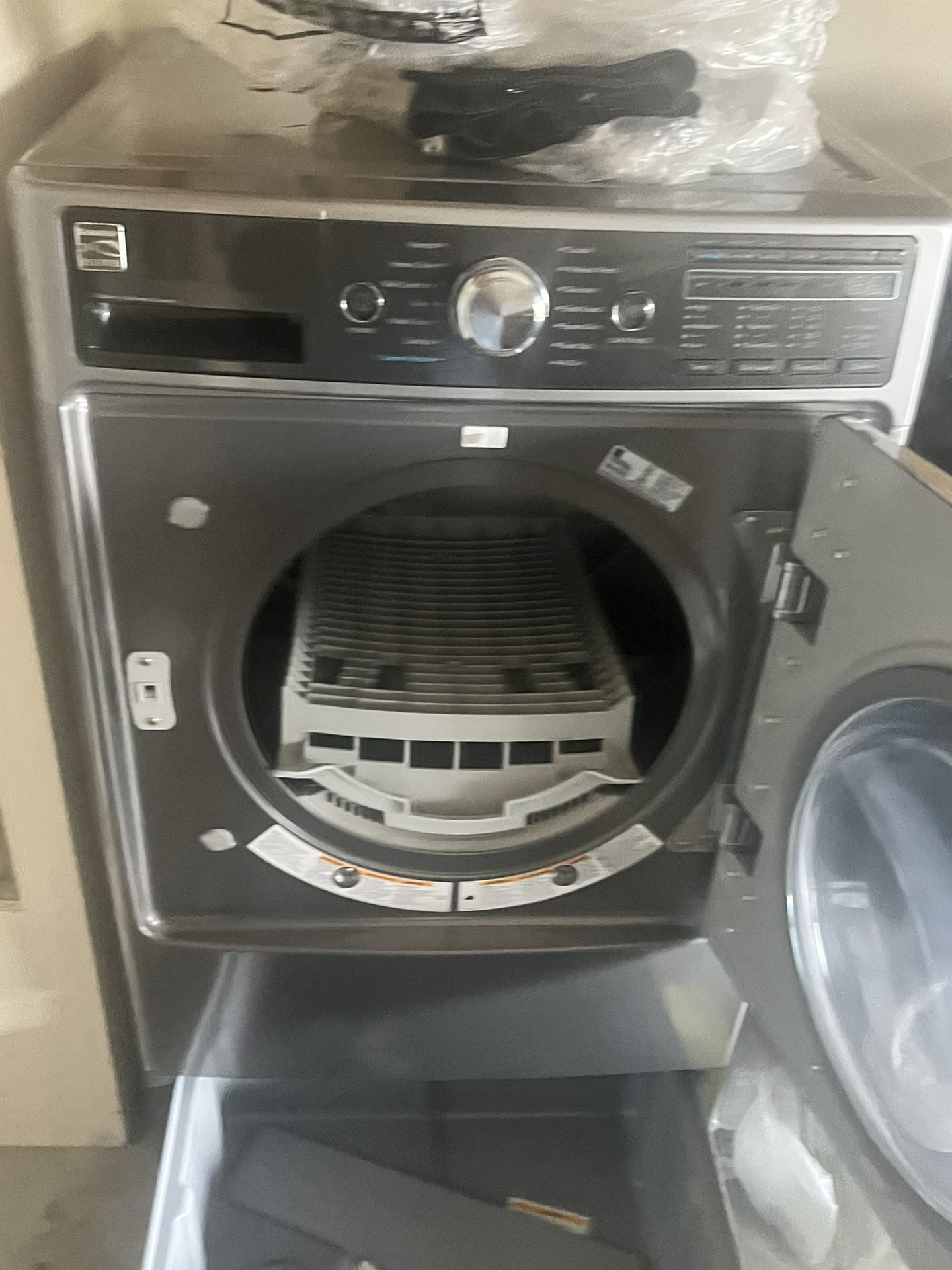 Gas Dryer With Stand