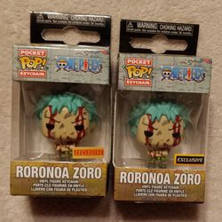Funko Pocket Pop! One Piece Roronoa Zoro Vinyl Keychain - BoxLunch or Hot Topic Exclusive