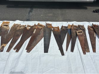 Antique hand saw