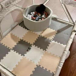 Baby Play Pen And Ball Pitt