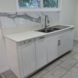 Since With Counter Top And Base Cabinets