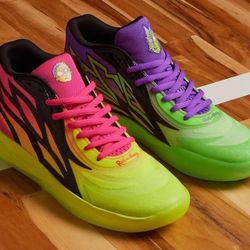 Puma Lamelo Ball MB.02 Rick & Morty 377411-02 Basketball Shoes
