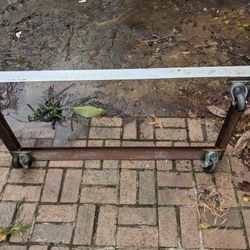 4' X 2' Metal Dolly On Casters Furniture Mover