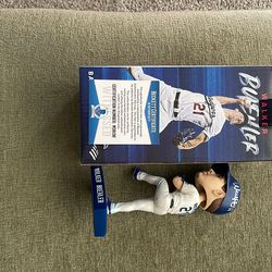 Dodgers Walker Buehler 2019 SGA SIGNED Autograph Bobblehead Beckett Witnessed NIB