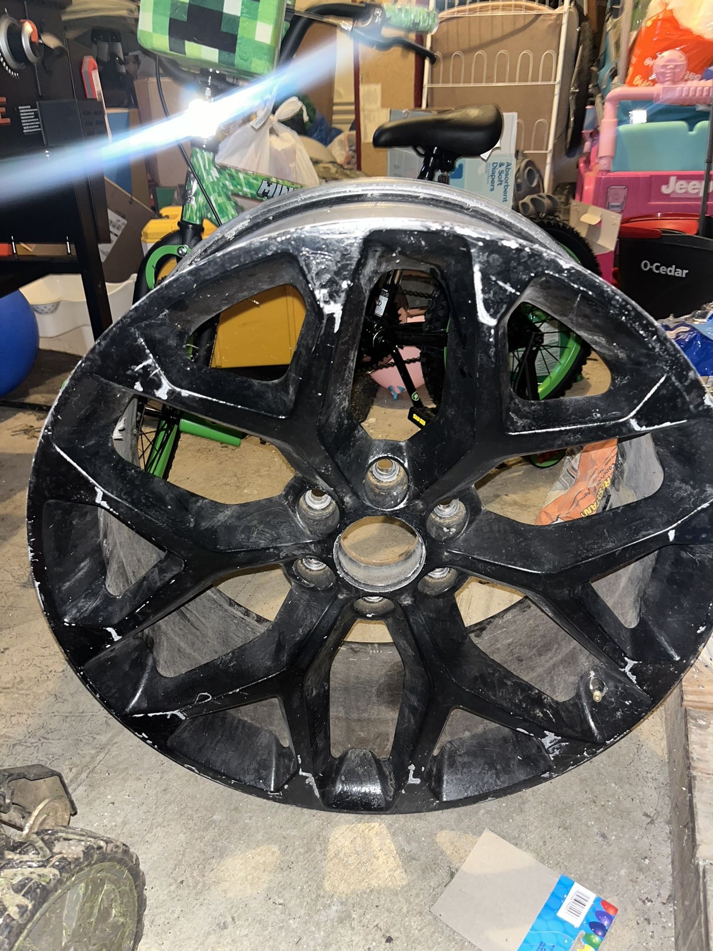22 Inch Snowflake Rim