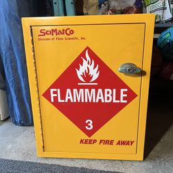 SciMatCo Flammables Cabinet
