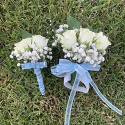 Flower Corsage And Boutonniere