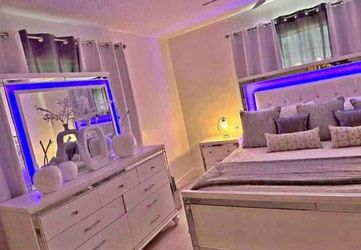 New 4 pc bedroom set in box buy now pay later $39 down