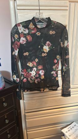 Ladies Sheer Long Sleeve Too