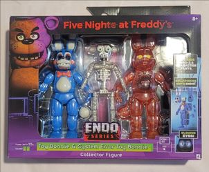 Five Night At Freddy’s Endo-2 Series SYSTEM ERROR TOY BONNIE 7" Figure NEW 2026