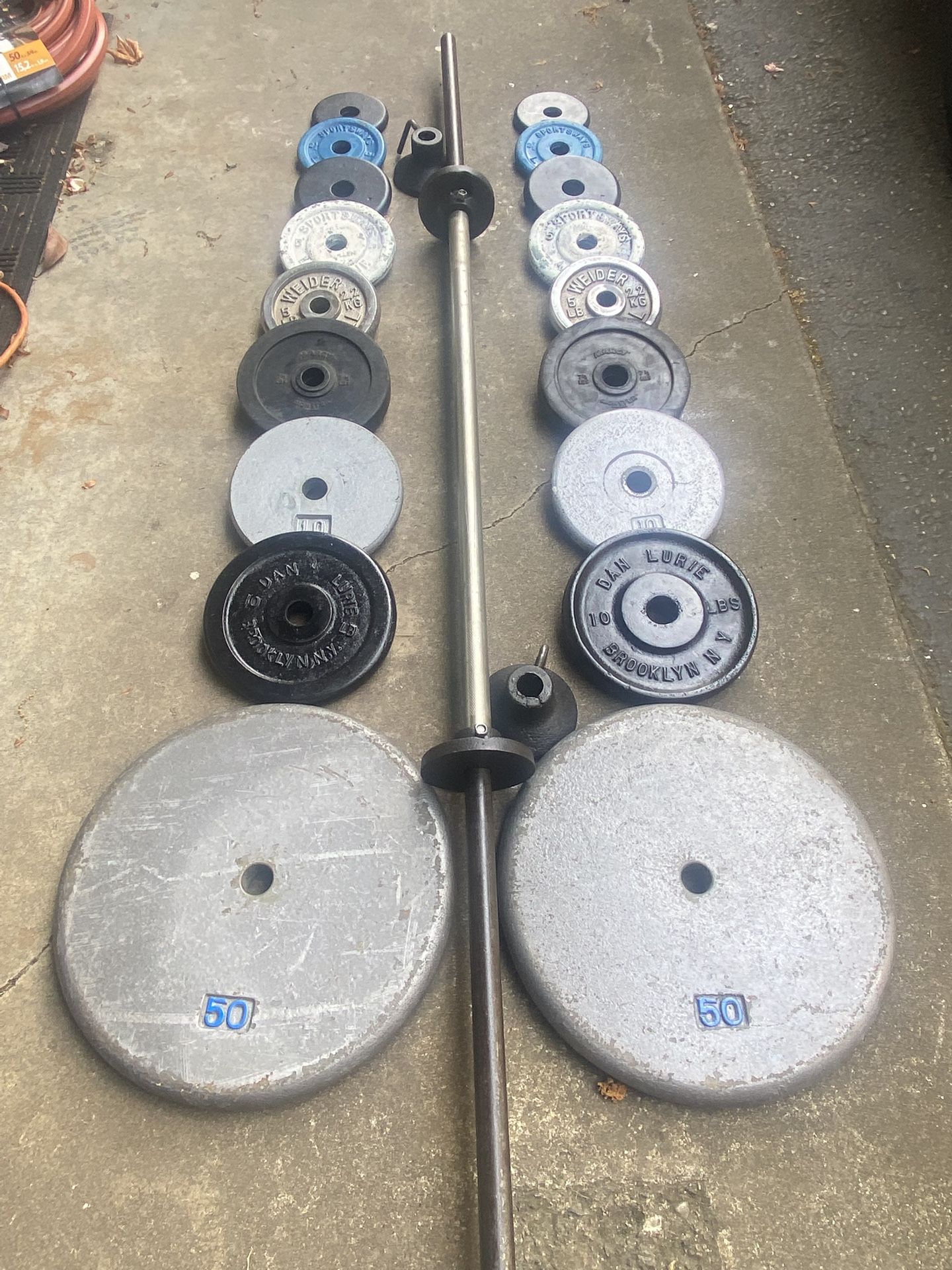 Standard Weight Set 1” Hole