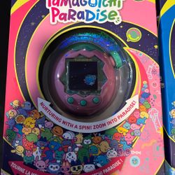 New In Box Tamagotchi Paradise - 1x Pink Land 2x Blue Water