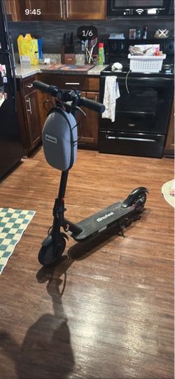 ISin Wheel 9 electric scooter with upgraded hard wheels.