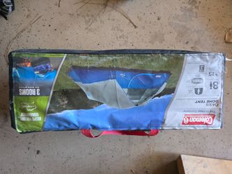 Coleman 8 person dome tent