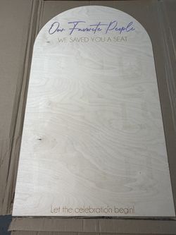 Wedding Seating Chart