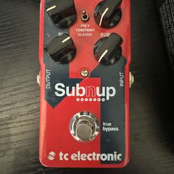 TC Sub ‘N’ Up Octaver Guitar Pedal