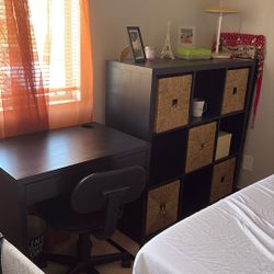 Night Table With Computer Chair 