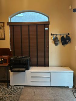 Table with a Printer