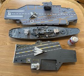 Three Naval Ships (large size)