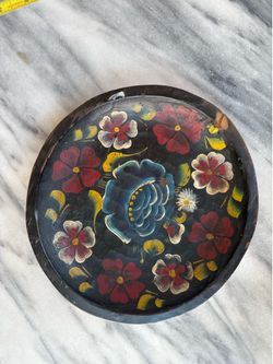 Hand painted Mexican plates