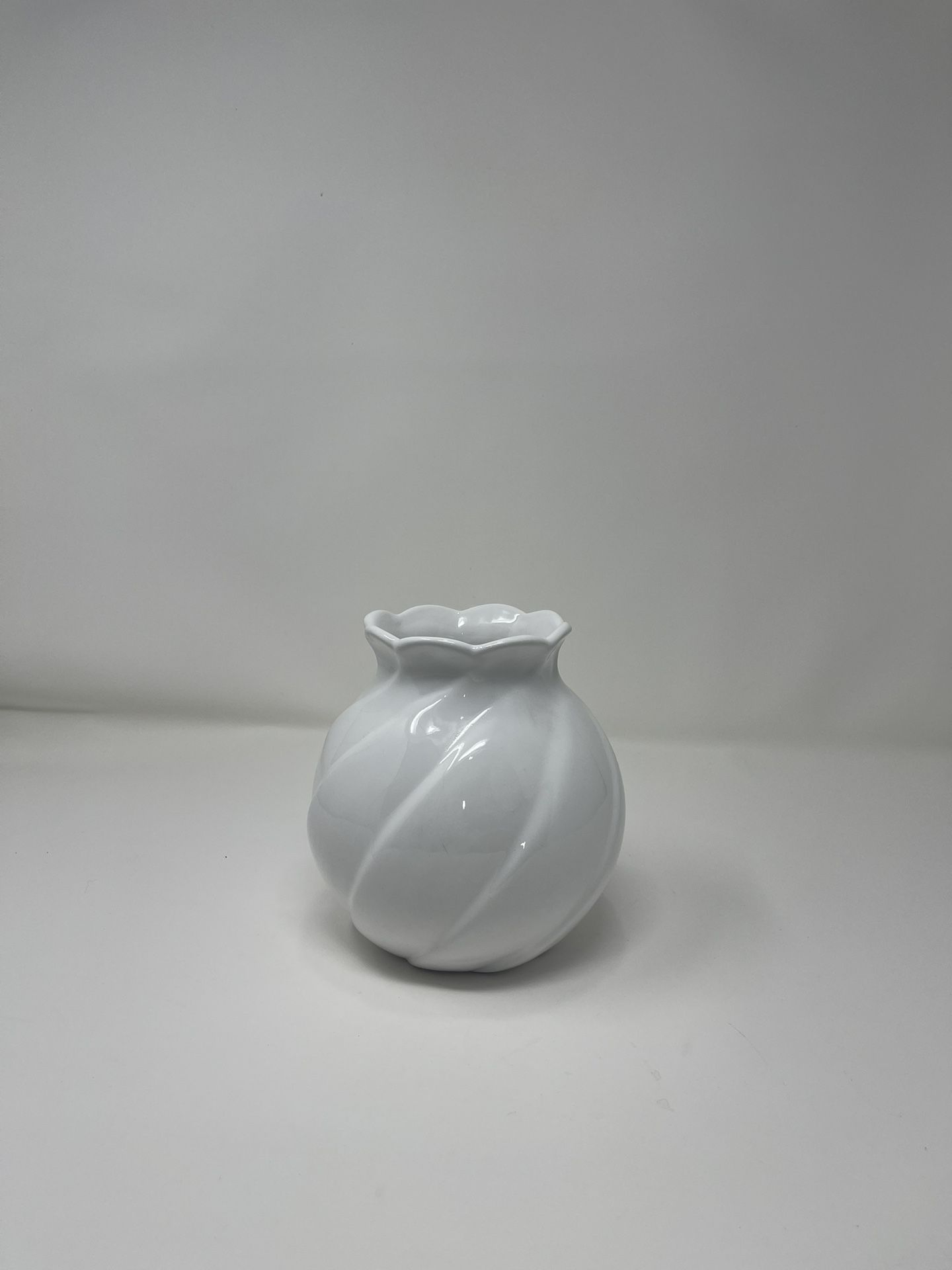 Small White Vase