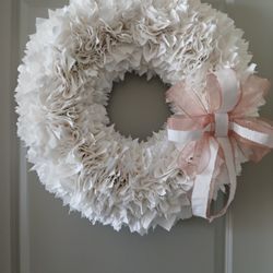 Fabric Wreath 