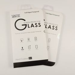 2X iPhone Tempered Glass Screen Protectors