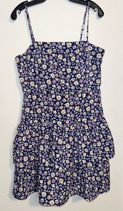 Blue Floral Dress