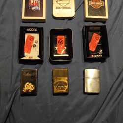 3 Collectible Zippo Lighters Limited Editions