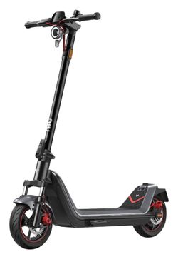 NIU - KQi 300X Foldable Electric Kick Scooter W/ 37 mi Max Range & 23.7 mph Max Speed - Space Gray
