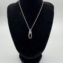 Thai Black Spinel Pendant 