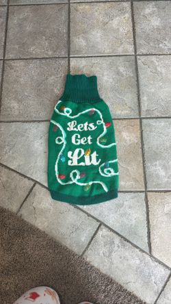 Dog Christmas sweater 
