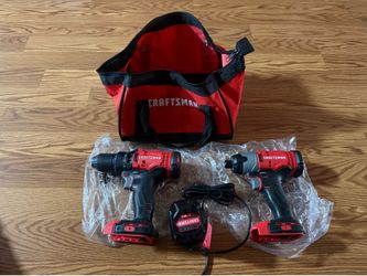 Brand new craftsman drill and impact driver