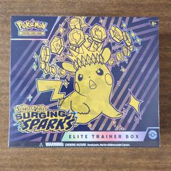Pokemon Cards Scarlet and Violet Surging Sparks Elite Trainer Box