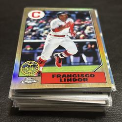 47 Card Lot of Francisco Lindor