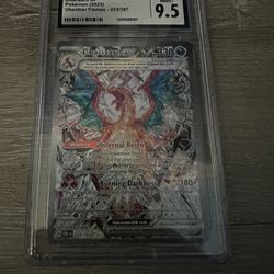 CGC 9.5 Charizard Ex #233 (Obsidian Flames)