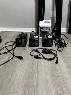 Fog Machines 500W (x3)