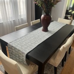 Dining Table Set -table and  6 Chairs 