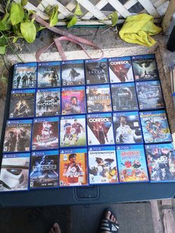 Any game Is New Conditions $15! Per 1. 2 for $30! 4 for $60! 8 Games for $100! Free delivery. Works PS5 PS4 Playstation 4 5 I do Trade For Pokémon Car