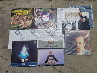 12 Vinyl Records & LaserDiscs – $60 Takes Everything