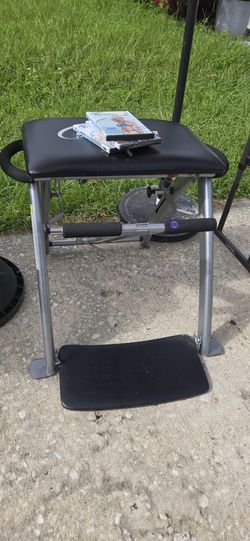Malibu Pilates Chair With DVDs