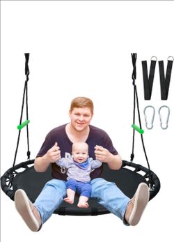 Saucer Swing with Handles